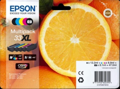 Epson Cartridge T3357 multipack XL (pomeranč)