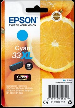 Epson Cartridge T3362 cyan XL (pomeranč)
