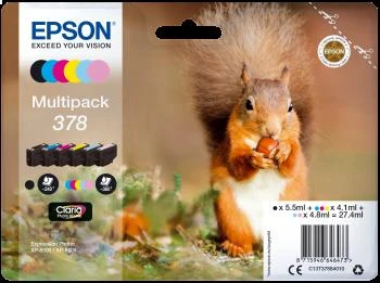Epson Cartridge T3788 (black/cyan/light cyan/yellow/magenta/light magenta) multipack (veverka) Epson Cartridge T3788 (black/cyan/light cyan/yellow/magenta/light magenta) multipack (veverka)