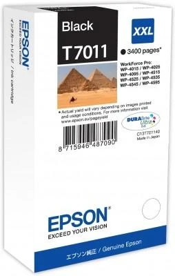 Epson Cartridge T7011 black (WorkForce) Epson Cartridge T7011 black (WorkForce)