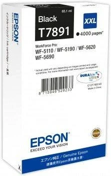 Epson Cartridge T7891 black (WorkForce5) Epson Cartridge T7891 black (WorkForce5)