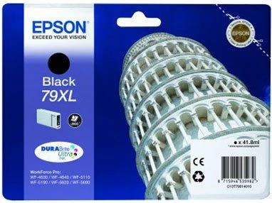Epson Cartridge T7901 black (šikmá věž) XL