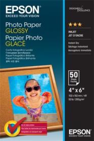 EPSON paper 10x15 - 200g/m2 - 50sheets - photo paper glossy EPSON paper 10x15 - 200g/m2 - 50sheets - photo paper glossy