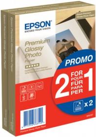 EPSON paper 10x15 - 255g/m2 - 2x40sheets - photo premium glossy (2 for 1 PROMO) EPSON paper 10x15 - 255g/m2 - 2x40sheets - photo premium glossy (2 for 1 PROMO)