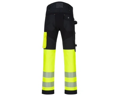 Bennon EREBOS žluté pánské pracovní kalhoty třídy 1 HI-VIS