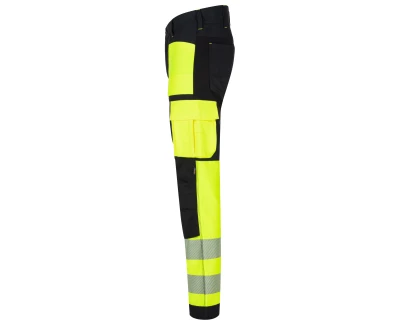 Bennon EREBOS žluté pánské pracovní kalhoty třídy 1 HI-VIS