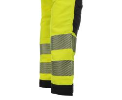 Bennon EREBOS žluté pánské pracovní kalhoty třídy 2 HI-VIS