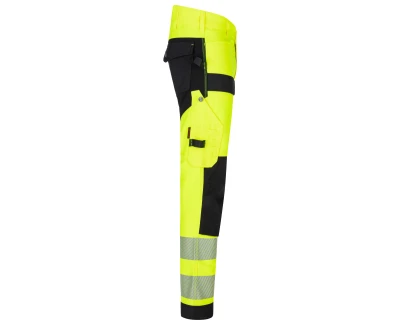 Bennon EREBOS žluté pánské pracovní kalhoty třídy 2 HI-VIS