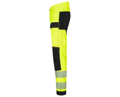 Bennon EREBOS žluté pánské pracovní kalhoty třídy 2 HI-VIS