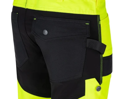 Bennon EREBOS žluté pánské pracovní kalhoty třídy 2 HI-VIS