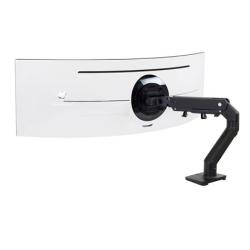ERGOTRON HX Desk Monitor Arm with HD Pivot (matte black), stolní rameno pro zakřivené monitory až 49" černé ERGOTRON HX Desk Monitor Arm with HD Pivot (matte black), stolní rameno pro zakřivené monitory až 49" černé