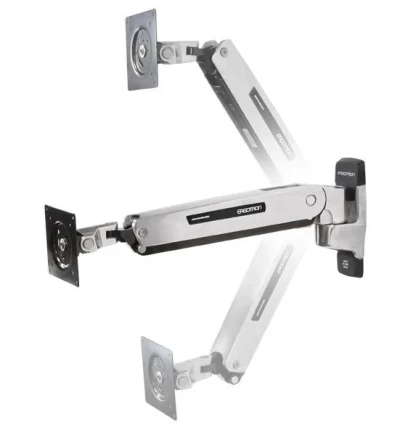 ERGOTRON Interactive Arm, LD, Polished, nástěnné rameno pro monitor až 42