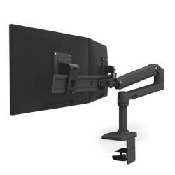ERGOTRON LX Desk Dual Direct Arm, matná černá , stolní rameno pro 2 monitry až 25 ERGOTRON LX Desk Dual Direct Arm, matná černá , stolní rameno pro 2 monitry až 25