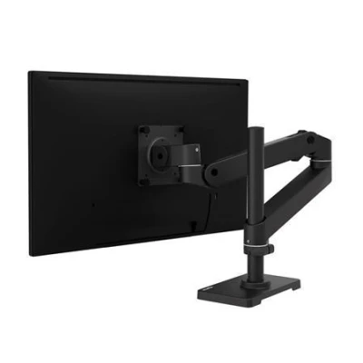 Ergotron LX Pro Desk Monitor Arm, Tall Pole, stolní rameno, monitor, vyšší zákl. tyč, černá