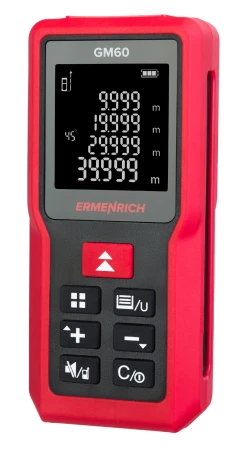 Ermenrich Laserový dálkoměr Reel GM60 - vzdálenost, úhel, plocha, objem