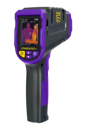 Ermenrich Termokamera Seek TV50 –20 až +400 °C. 7 barevných palet, fialová