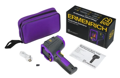 Ermenrich Termokamera Seek TV50 –20 až +400 °C. 7 barevných palet, fialová