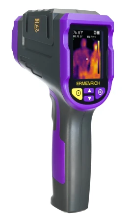 Ermenrich Termokamera Seek TV50 –20 až +400 °C. 7 barevných palet, fialová