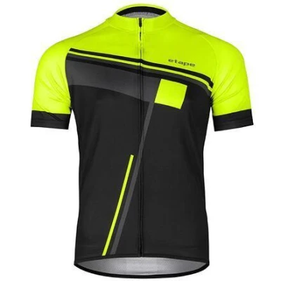 Etape Cube cyklistický dres černá-žlutá fluo POUZE XXL (VÝPRODEJ) Etape Cube cyklistický dres černá-žlutá fluo POUZE XXL (VÝPRODEJ)