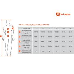 Etape Cube cyklistický dres černá-žlutá fluo POUZE XXL (VÝPRODEJ)