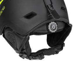 Etape Davos PRO lyžařská helma černá-žlutá fluo