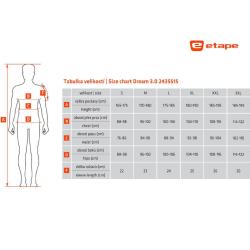 Etape Dream 3.0 cyklistický dres černá-červená