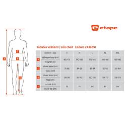 Etape Enduro pánské kalhoty černá