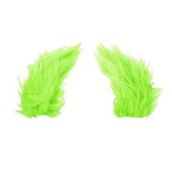 Etape Funny Kit dekorace na přilbu fluo zelená