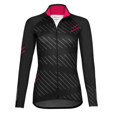 Etape Gaia 2.0 cyklistický dres černá-růžová