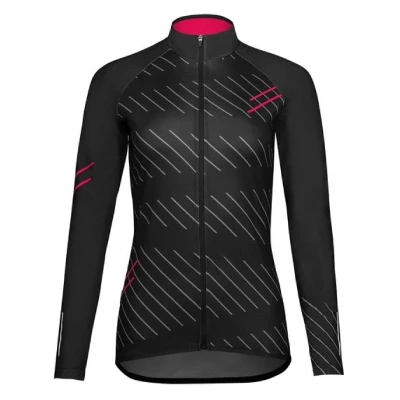 Etape Gaia 2.0 cyklistický dres černá-růžová