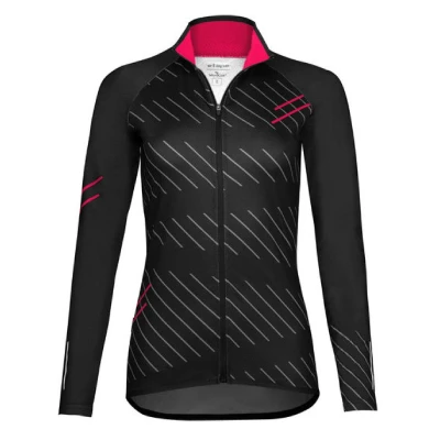 Etape Gaia 2.0 cyklistický dres černá-růžová