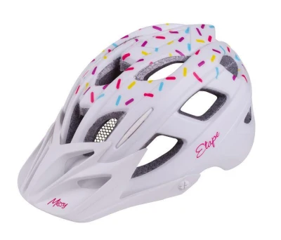 Etape Missy dětská cyklistická helma bílá Etape Missy dětská cyklistická helma bílá