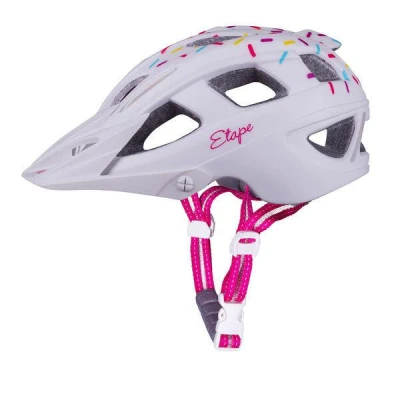 Etape Missy dětská cyklistická helma bílá