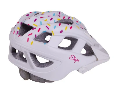 Etape Missy dětská cyklistická helma bílá