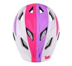 Etape Pluto Light dětská cyklistická helma bílá-lila