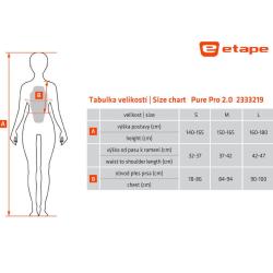 Etape Pure PRO 2.0 chránič páteře černá-bílá