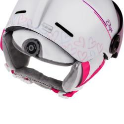 Etape Speedy PRO dětská lyžařská helma bílá mat