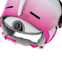 Etape Speedy PRO dětská lyžařská helma bílá-růžová