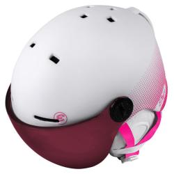 Etape Speedy PRO dětská lyžařská helma bílá-růžová