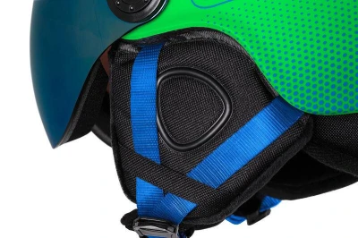 Etape Speedy PRO dětská lyžařská helma zelená matná