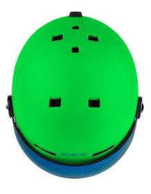 Etape Speedy PRO dětská lyžařská helma zelená matná