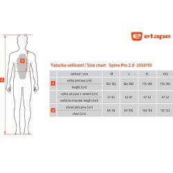 Etape Spine PRO 2.0 chránič páteře černá-zelená