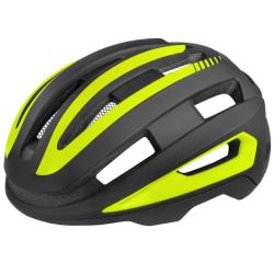 Etape Take-Off cyklistická helma černá-žlutá fluo