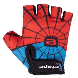 Etape Tiny dětské cyklistické rukavice červená-modrá