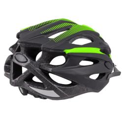 Etape Twister cyklistická helma černá-zelená