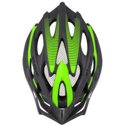 Etape Twister cyklistická helma černá-zelená