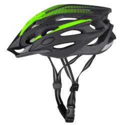 Etape Twister cyklistická helma černá-zelená