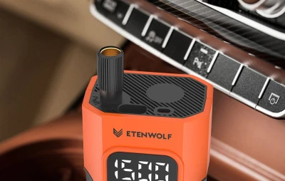Etenwolf C2 oranžovo-černý 10,34 bar 4000 mAh autokompresor