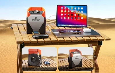 Etenwolf S5 11,03 bar, 15 600 mAh autokompresor