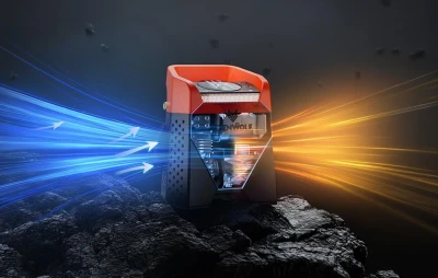 Etenwolf S5 11,03 bar, 15 600 mAh autokompresor